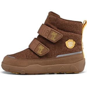 Affenzahn Детски зимни ботуши Affenzahn Kid's Mid Boot Wool Comfy Winter boots - Tiger / Yellow / Brown - размер 22 (EU) (702-3540-0612)