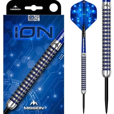 Mission Ion Blue/Silver 95% 22g steel