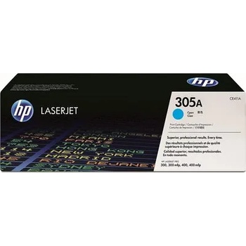 Image 1 of HP Консуматив HP 305A Cyan LaserJet Toner Cartridge (CE411A)