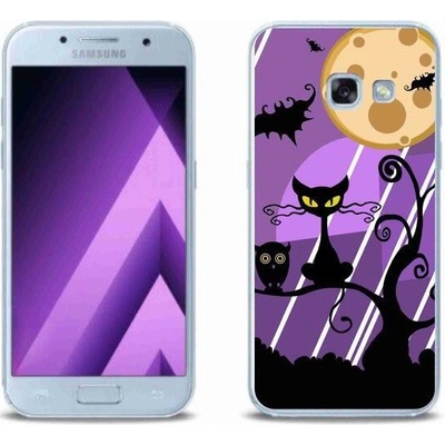 Pouzdro mmCase gelové Samsung Galaxy A3 (2017) - halloween