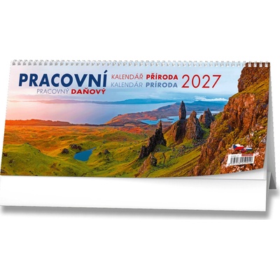 Stolní Daňový týdenní Příroda 2027