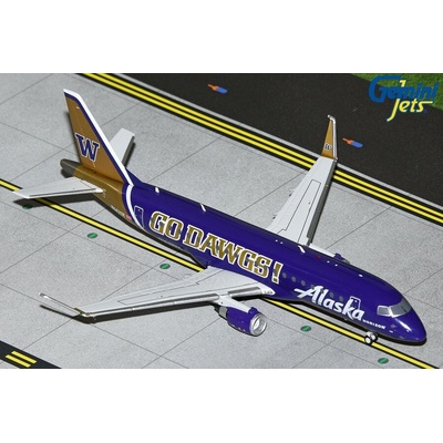 Gemini ERJ-175LR ERJ-170-200 LR Alaska Airlines Washington Huskies Colors 1:200
