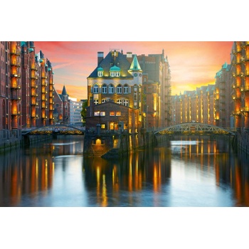 DIMEX ART s. r. o Флизелинов фототапет шпайхещат, хамбург 375 x 250 см