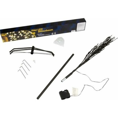 Nexos 39398 LED vánoční dekorace Světelný strom 96 LED 150 cm