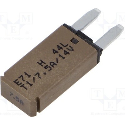 GLOSO 86102 Pojistka: tepelná; automobilová; 7,5A; 14VDC; 12,45mm; E71