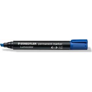 STAEDTLER Маркер Staedtler Lumocolor Perm скосен 2-5 мм син (350-3)
