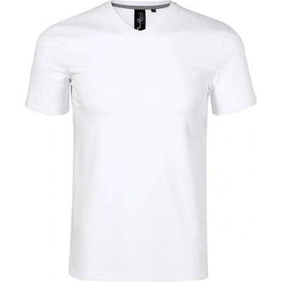 Malfini Premium tričko Action V-neck pánske krátký rukáv MAL-7000013 bílé