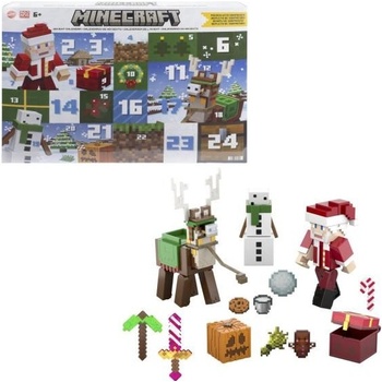 Mattel Minecraft Adventní kalendář 2024 HXM86