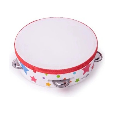 Bigjigs Toys Цветно музикално дайре - bigjigs (bj929)