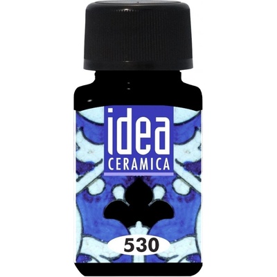 Maimeri Water-Based Cold Idea Farba na sklo a porcelán Black 530 60 ml