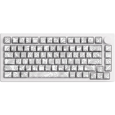 Akko MONSGEEK M1 V5 Contour Lines White 6975351385318