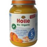 Holle Био пюре Holle - Тиква с пилешко месо, 190 g (BB210496) - baby