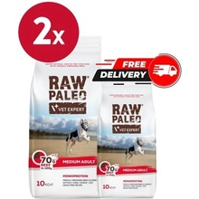 VetExpert Raw Paleo Adult Medium beef 2 x 10 kg