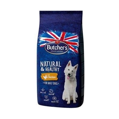 Butcher's Dog Natural&Healthy Dry s kuřecím masem 15 kg