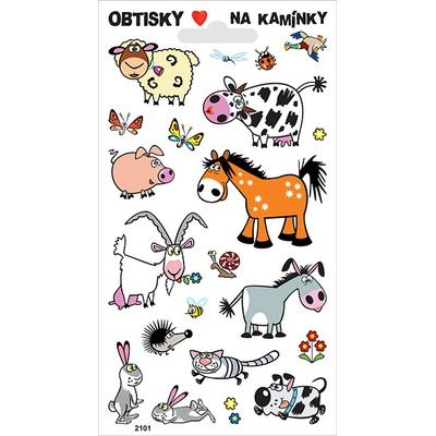 Arch Obtisky na kamínky Domácí zvířátka