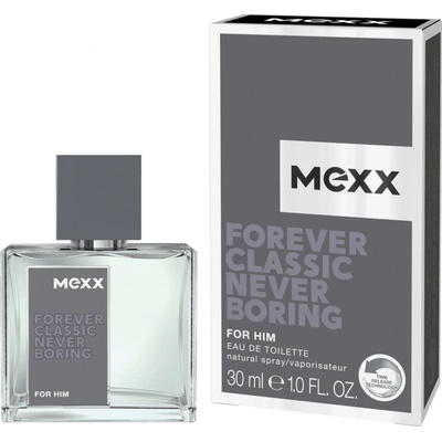Mexx Forever Classic Never Boring toaletná voda pánska 30 ml