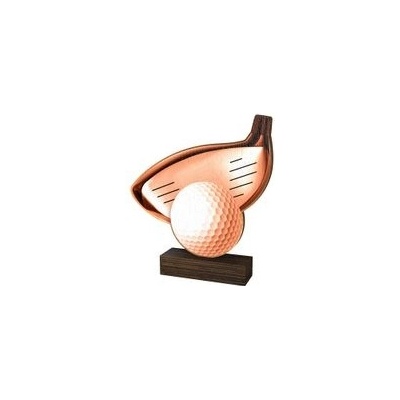 Poháry Bauer Dřevěná plaketa WF045 Golf