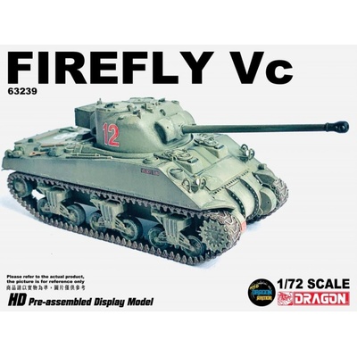Dragon Sherman Firefly British Army Northamptonshire Yeomanry France 1944 1:72