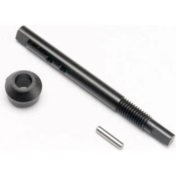 Traxxas Input shaft (slipper shaft)/ bearing adapter (1)/pin (1), TRX6893 (TRX6893)
