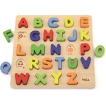 Viga Toys Образователен пъзел Viga - Английски букви (50124) - ozone