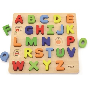 Viga Toys Образователен пъзел Viga - Английски букви (50124) - ozone