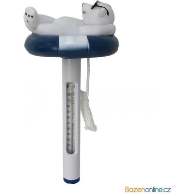 Bazénový teploměr - lední medvěd