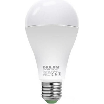 Brilum LED Žiarovka LEDSTAR ECO A65 E27/18W/230V 3000K B3558