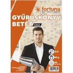 FORTUNA Вложка за папки fortuna a/4 50 листа 4 отвора гладка 01.01739 (01.01739)