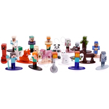 Jada Toys Minecraft Kovové sběratelské nano 18 ks