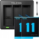 Telesin 3-slot nabíjačka na GoPro Hero 9 / Hero 10 + batérie 2ks GP-BTR-903