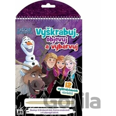 Vyškrabuj objevuj vybarvuj Ledové království
