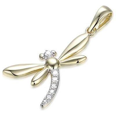 Gems Diamantový přívěsek Affinisa žluto bílé zlato a brilianty 585 38 2 1105.2ZB0.0.00.HSI1.000.23