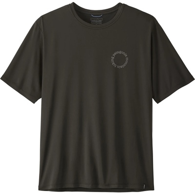 Patagonia Мъжка спортна тениска Patagonia Cap Cool Daily Shirt Spoke Stencil Sport shirt - Black - размер XXL (216-7991-0116)