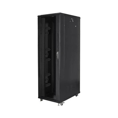Lanberg Комуникационен шкаф, Lanberg rack cabinet 19" free-standing 42U/800x1200 (flat pack) black (FF01-8242-12B)