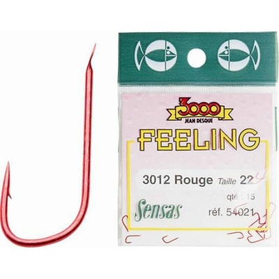 Sensas Feeling 3012 Rouge veľ.20 15 ks
