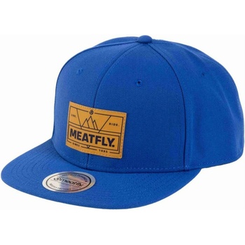 Meatfly шапка с козирка Hornet Snapback Blue Live | Синя | Meatfly | Sin | МЪЖЕ | ONE SIZE