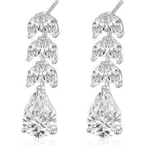 Silenti Jewelry Сребърни обеци "Усилие