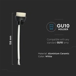 V-TAC gu10 Фасунга с Кабел - 3620 (3620)