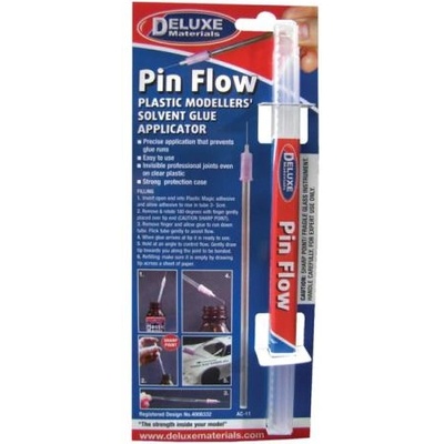 Deluxe Materials Иглен апликатор Pin Flow с тръбичка