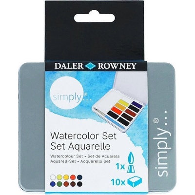 Daler-Rowney Watercolor Комплект акварелни бои Смес 10 бр (134500014)