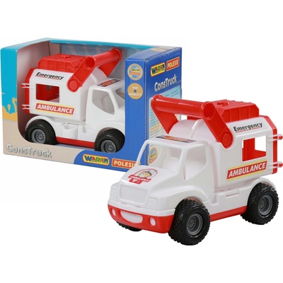 Polesie Mamido Sanitka Auto ConsTruck White 41913