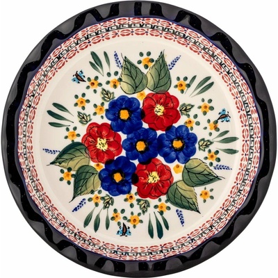 Bloomingville Servírovací tanier z kameniny 26,5 cm Florist
