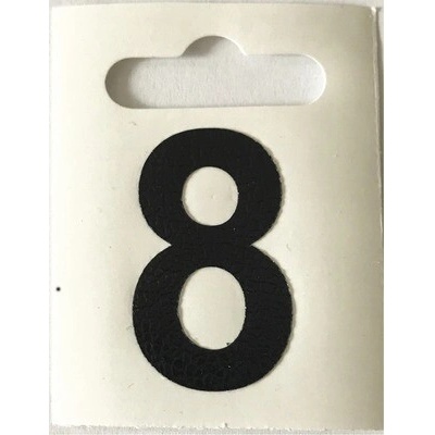 Samolepka číslo "8" fólia 50x65 mm