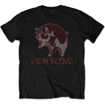 Pink Floyd tričko Ethnic Pig čierne