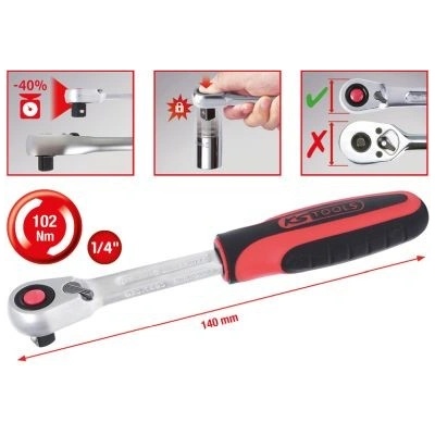 KS TOOLS Prepínacia račňa 9201490