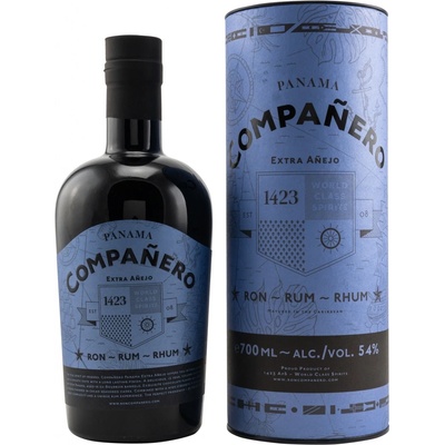 Companero Extra Anejo 12y 54% 0,7 l (tuba)