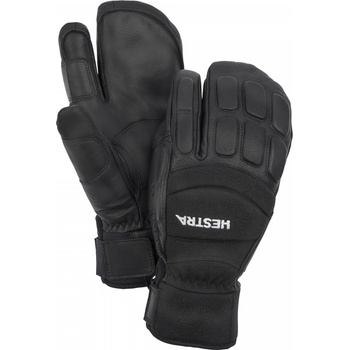 Hestra Ръкавици Hestra Vertical Cut Czone 3 Finger Gloves - Black / Black - размер 6 (EU) (202-3243-0111)
