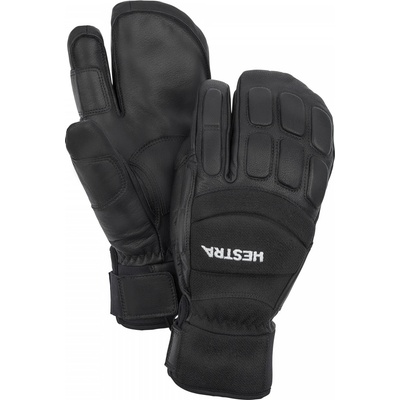 Hestra Ръкавици Hestra Vertical Cut Czone 3 Finger Gloves - Black / Black - размер 6 (EU) (202-3243-0111)