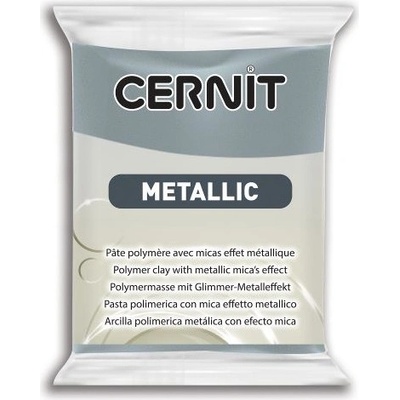 Cernit metallic oceľ 56 g