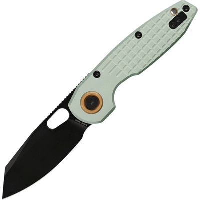 Vosteed Ankylo 154CM Black Stonewash Green Aluminum A1907